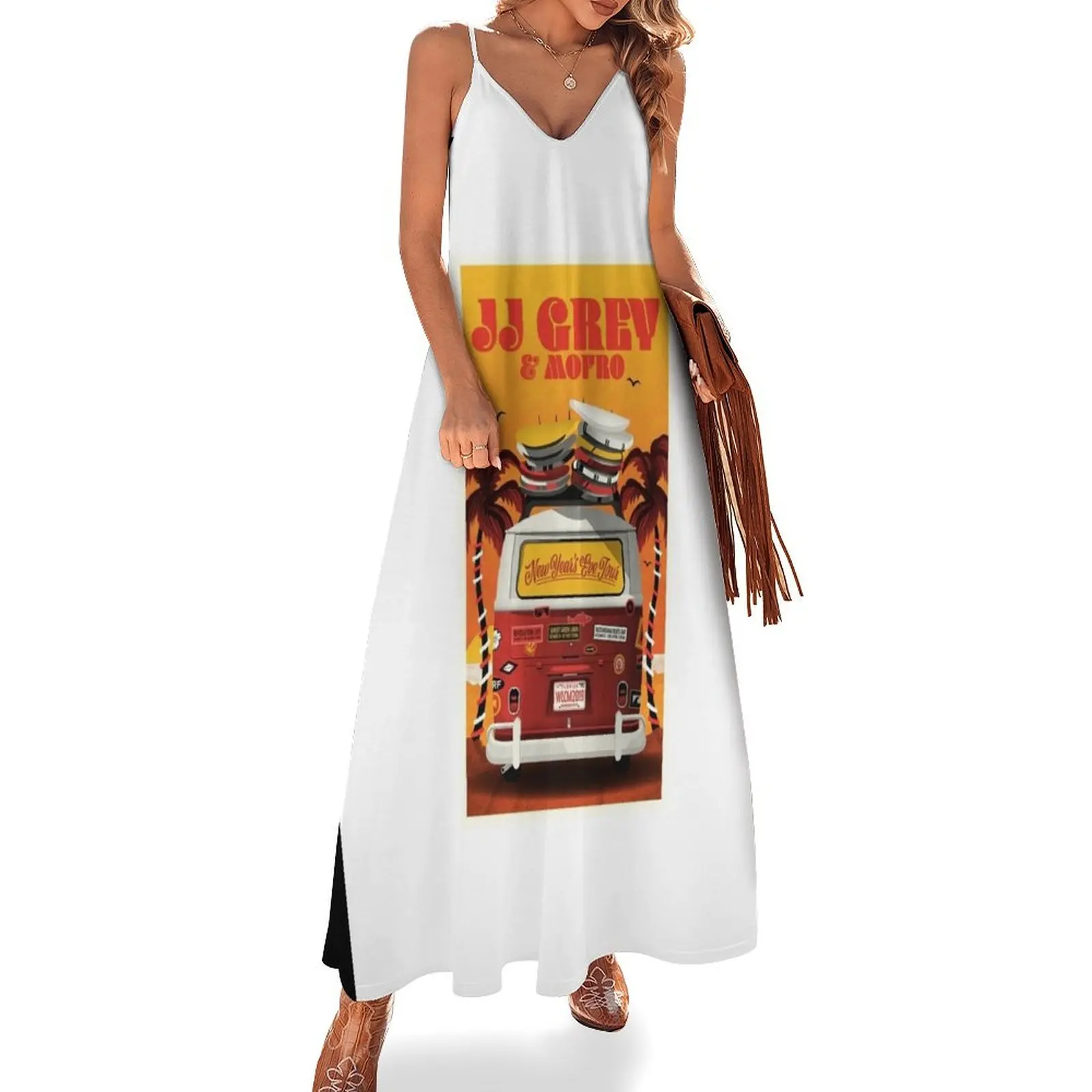 Платье без рукавов JJ Grey &amp Mofro женская летняя одежда платья 2025 для особых