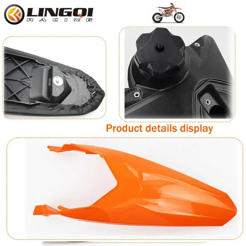 Комплект обтекателей LINGQI для гоночного мотоцикла KT85 комплект пластиковых