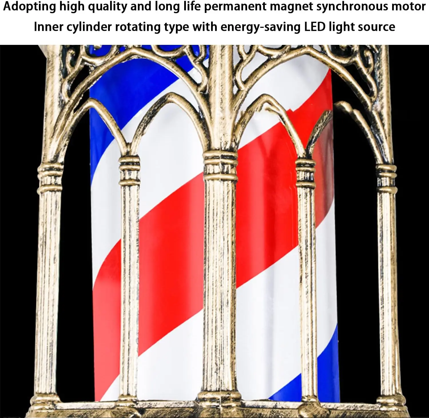 Вывеска для парикмахерского салона вертикальная открытая водонепроницаемая