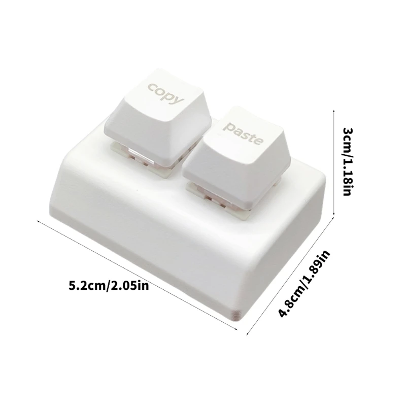 Проводная игровая клавиатура Mini USB с 2 программируемыми клавишами и цветной