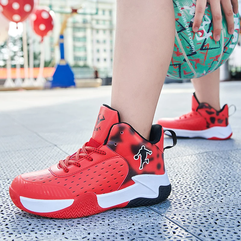 Basketball Shoes for Girl 2022 Children's Basket Sneakers Fashion Casual Sports Shoes for Boys High Quality Running Kids Shoes