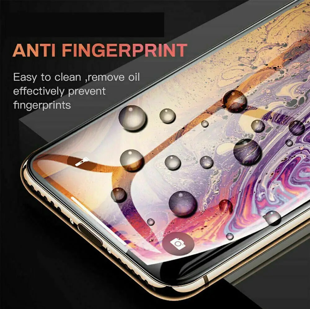 2 Pack of Full Cover Tempered Glass Screen Protector For iPhone XR XS 11 12 13 14 Pro MAX Tempered Glass