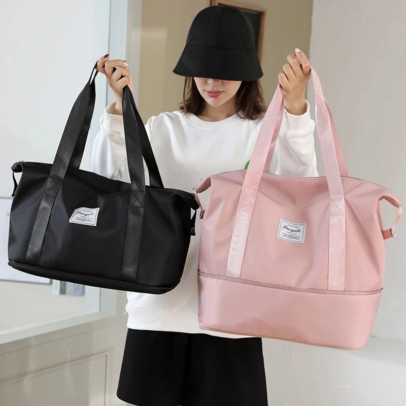 Fashion Gym Bag Men Sports Travel Backpack Large Capacity Women Portable Handbag Multifunction Fitness Training Yoga Duffle Bags