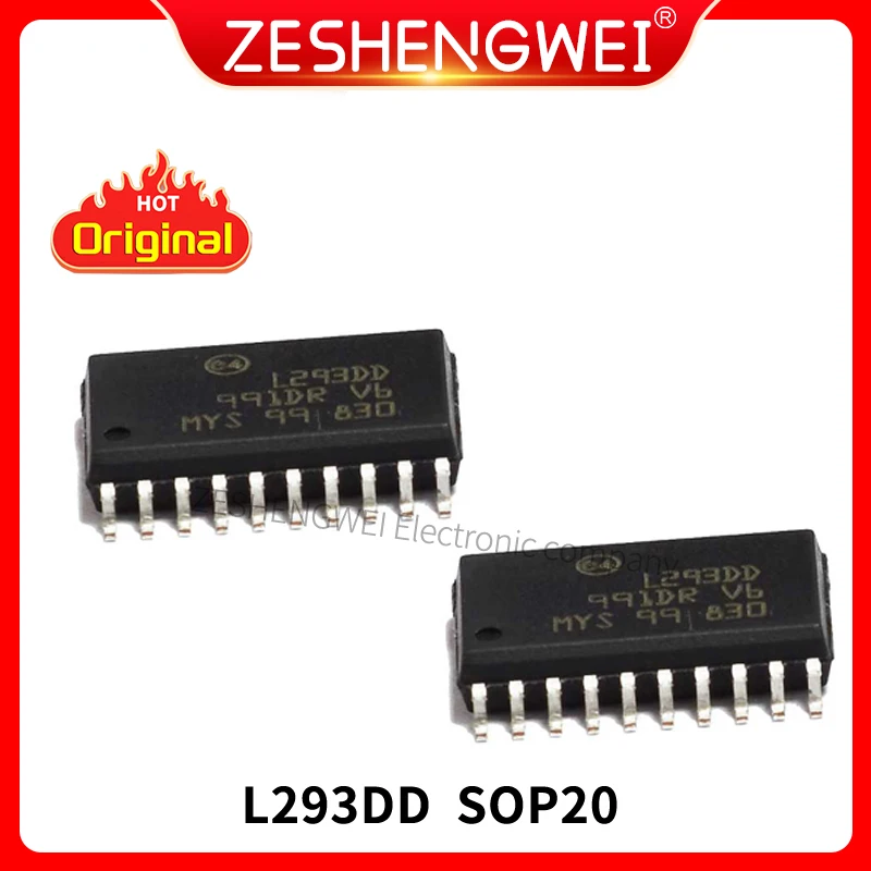 

5PCS L293DD L293D L293 SOP-20 SMD Bridge Driver Internal Switch In Stock NEW Original IC