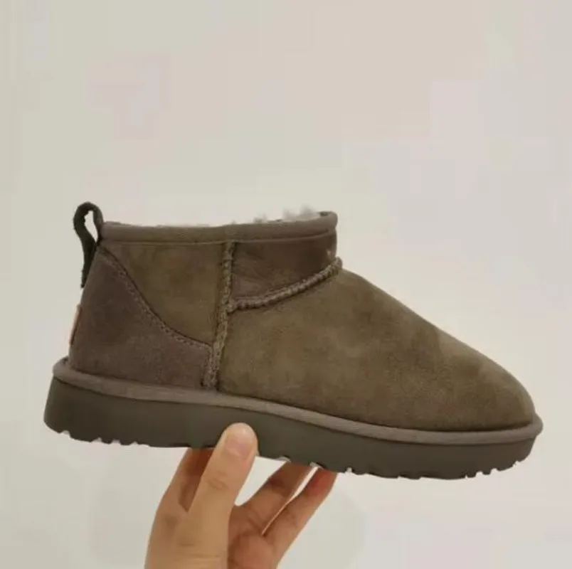 Классические дизайнерские ультра мини-сапоги Снежные ботинки на платформе