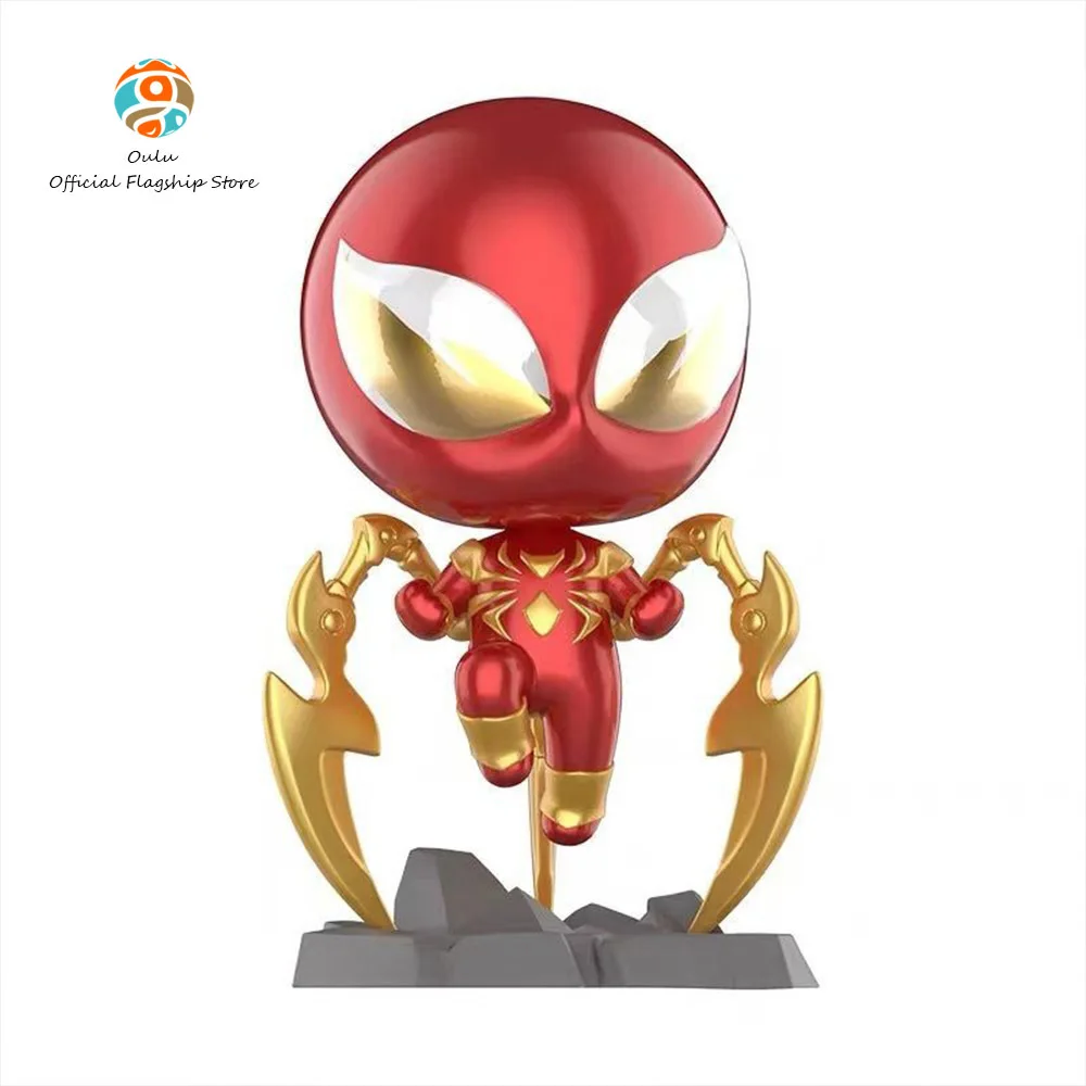 Iron Spider Man Ps4 Action Figure Kawaii Cute Pvc Model Doll Collection Ornaments	Toys Gifts