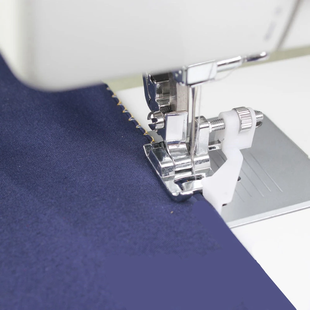 Многофункциональная Бытовая прижимная лапка для потайной строчки, прижимная лапка для швейной машины, пластиковая прижимная лапка для темного шва 7308A, прижимная лапка для шва