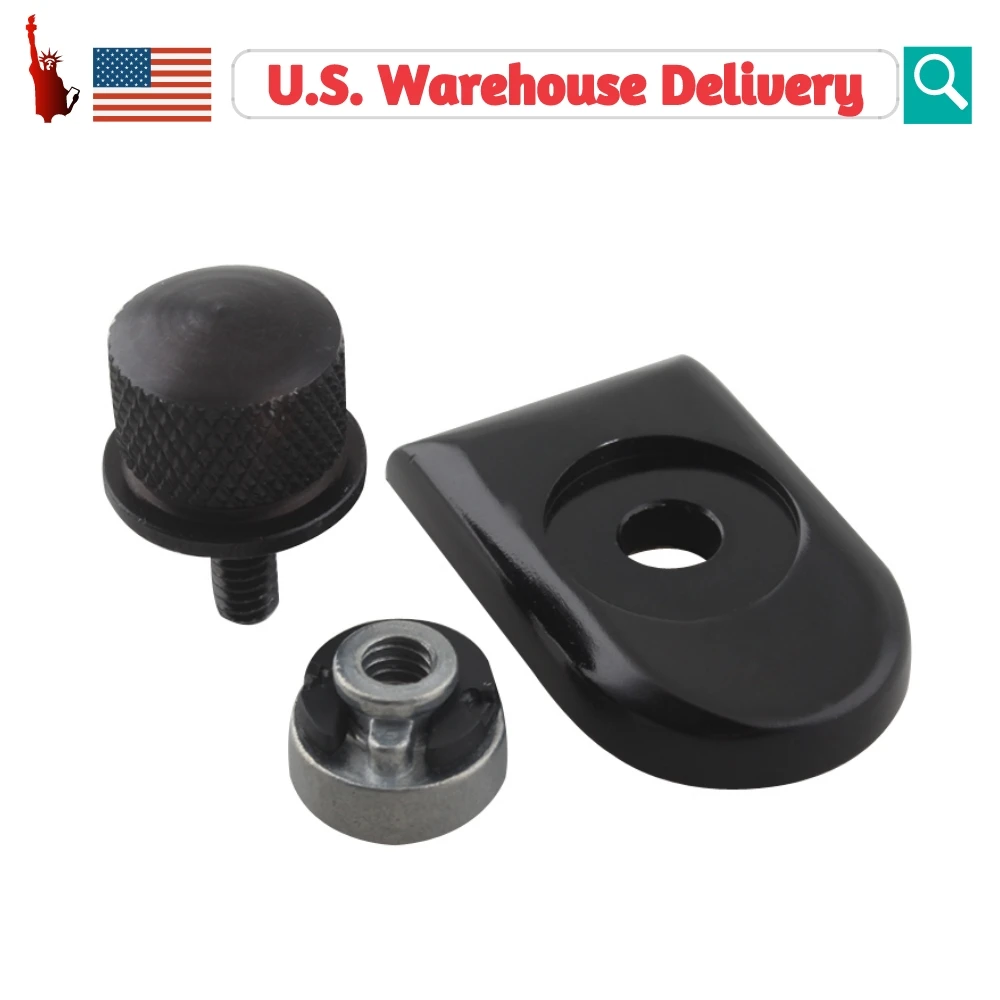 

Rear Fender Seat Bolt Tab Screw Nut Knob Cover For Harley Davidson Sportster XL Dyna Bob Softail Fat Boy Touring Glide CVO