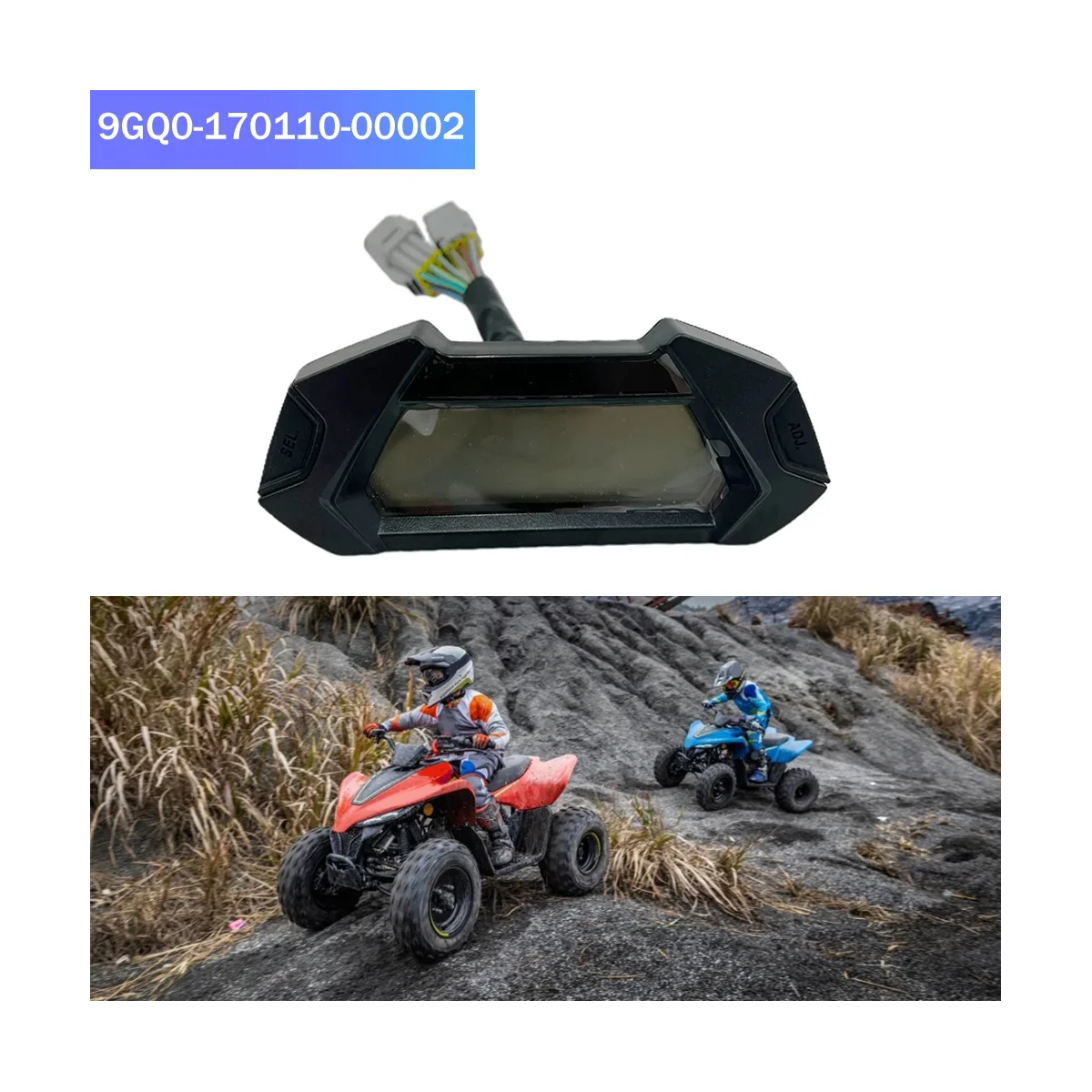9GQ0-170110-00002 LCD Спидометр Одометр для ATV CF400AU CFORCE 400S 450S CF500AU