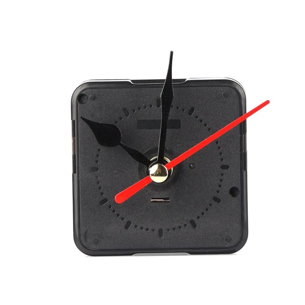 Parts Watch Movement Mechanism Black Metal Parts Repair Kit Home Decor Silent Scanning Bell Accessories