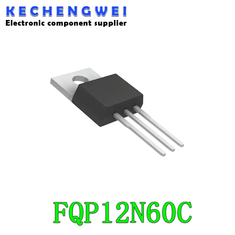 

10PCS FQP12N60C 12N60 MOS field effect tube 12 a600v steel-toed the TO-220 in stock 100% new and original