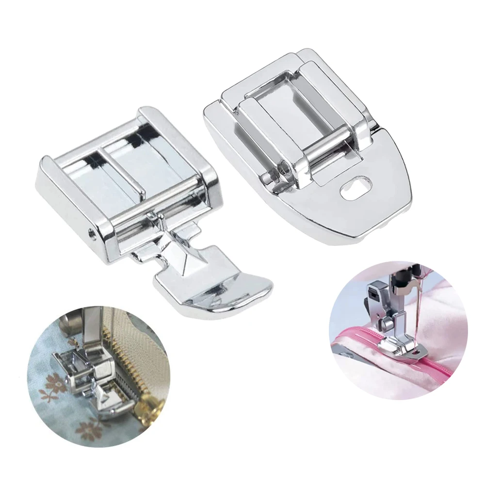 1 шт. лапка для застежки-молнии и невидимая прижимная швейной машины большинства