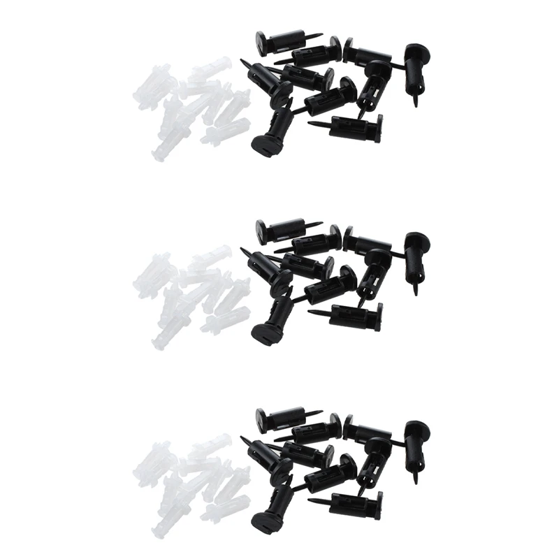 

Пластиковый монтажный зажим для 4-сторонних кулеров для процессора, 30 шт.