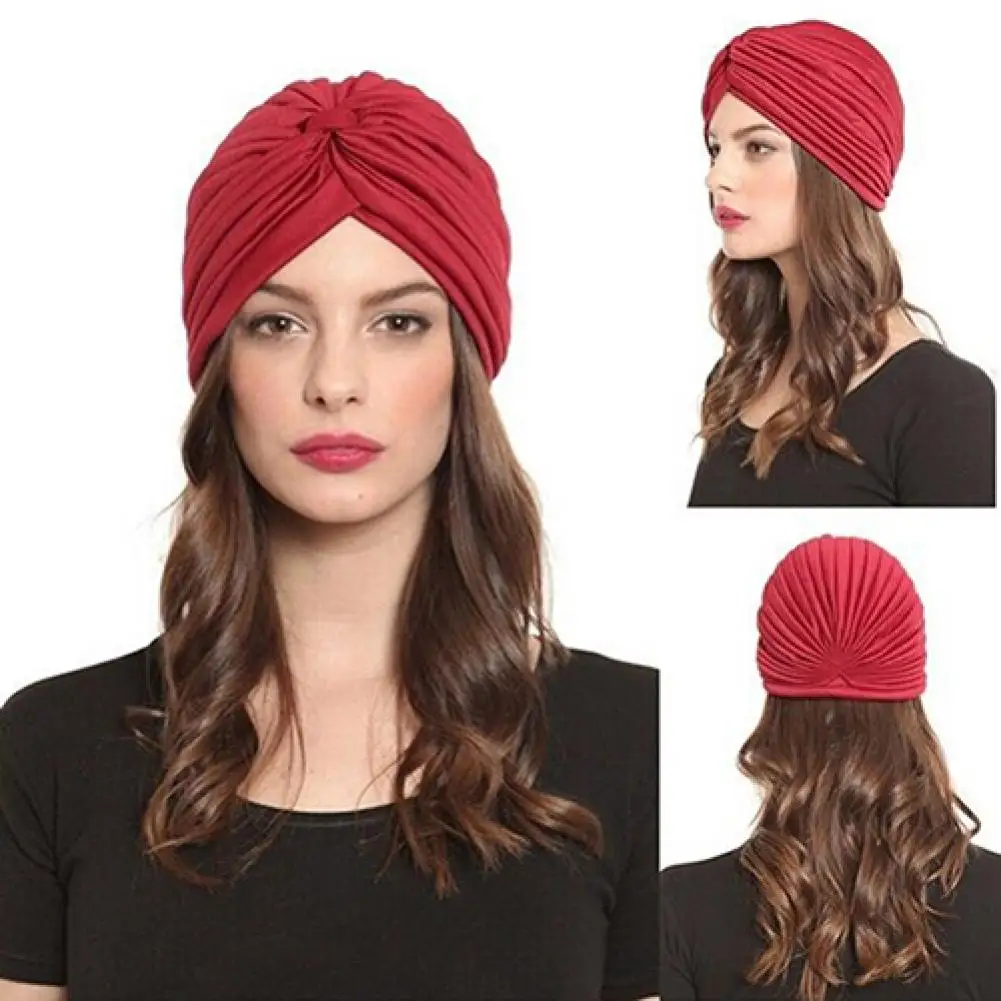 

Turban Hat Sun Protection Headgear Breathable Dome Indian Turban Hat Women Hat for Outdoor