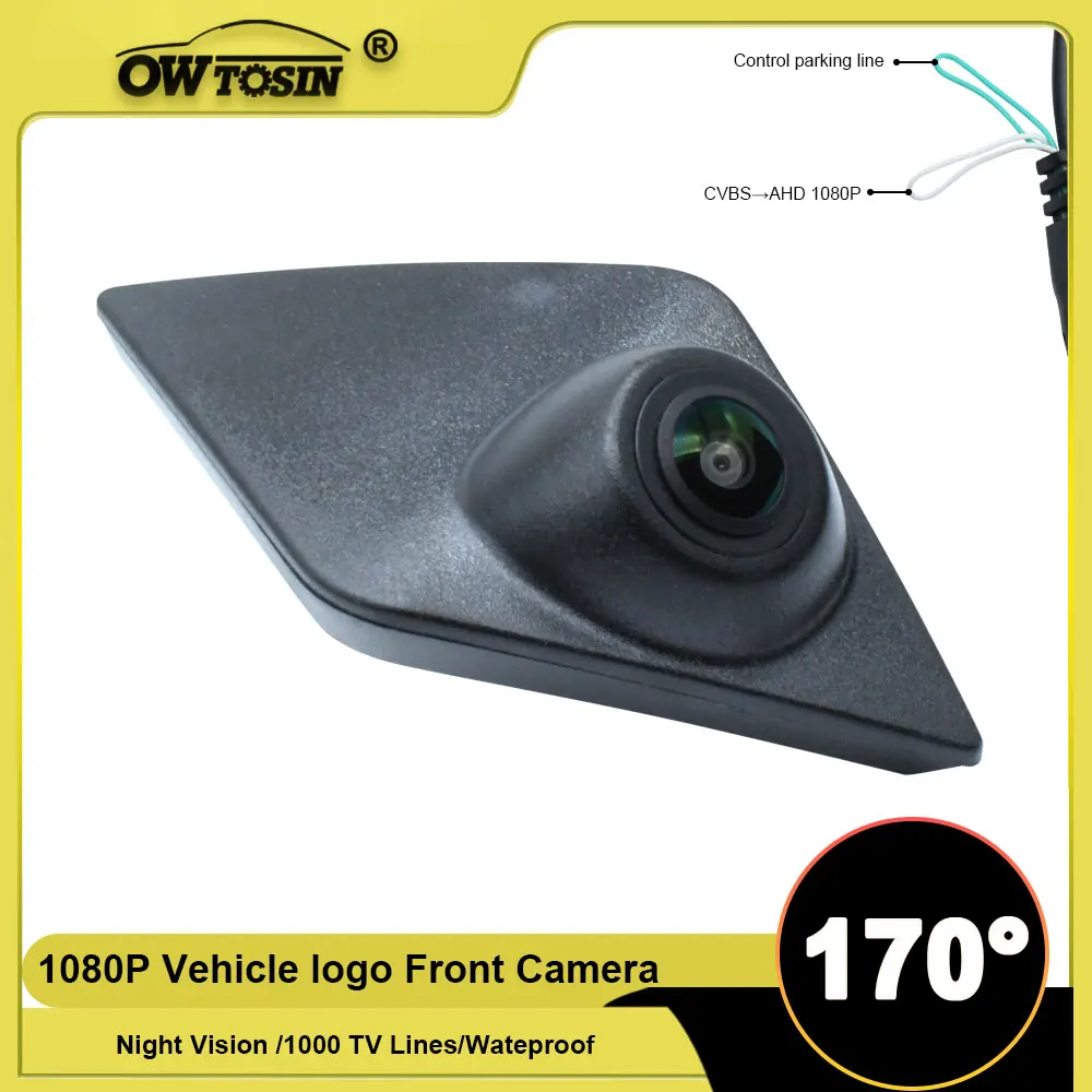 Автомобильная камера с логотипом Переднего Вида для Renault Megane Trafic Clio Kadjar Captur Scenic