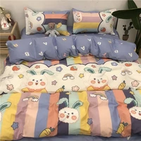 kids bedding setbedding set 4 piece printed bed linen sets euro 150x200 quilt covers pillowcases sheets queen king 1 2m 2 2m