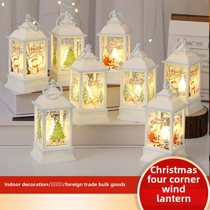 Светодиодные ночные огни винтажная портативная масляная лампа на батарейках