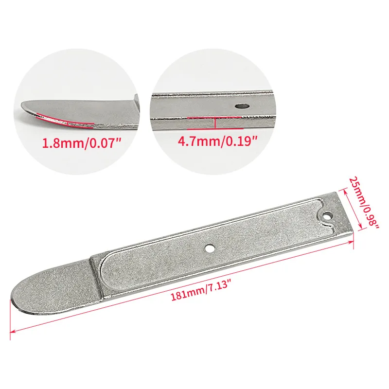 Автомобильный металлический лопаток лом скребок из нержавеющей стали для