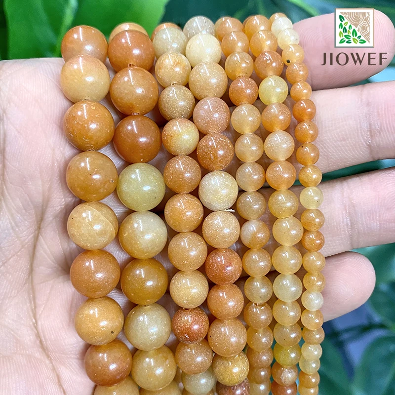 

Natural Round Stone Beads Red Aventurine Loose Spacer Beads for DIY Fashion Jewelry Making Bracelet Charm Necklace 4/6/8/10/12MM