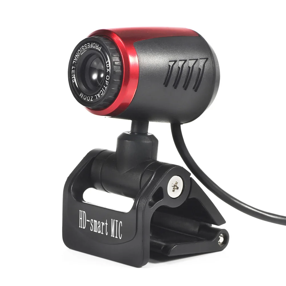 

Drive Free HD Home Office Video Conference Built In Microphone USB 2.0 PC Laptops Computer Webcam Auto White Balance Glass Lens
