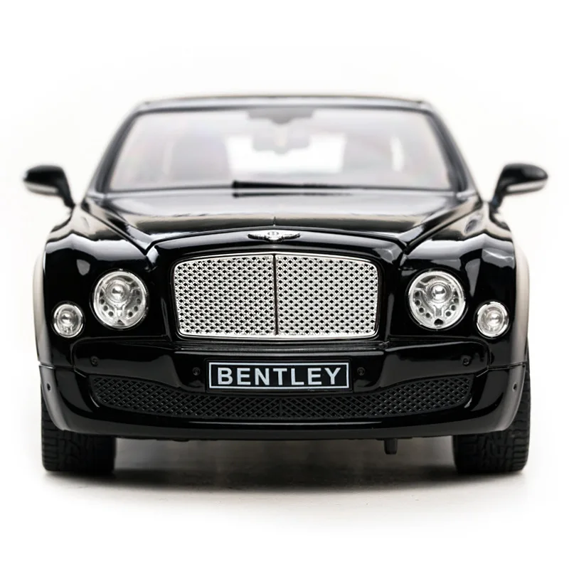 1:18 Bentley Mulsanne Starlight модель статического автомобиля из сплава 6 мест можно открывать