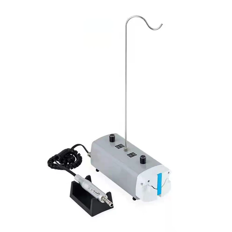 

Dental Intelligent Peristaltic Pump System Brushless Electric Micromotor for Dentistry Denture Polishing, Jade Carving