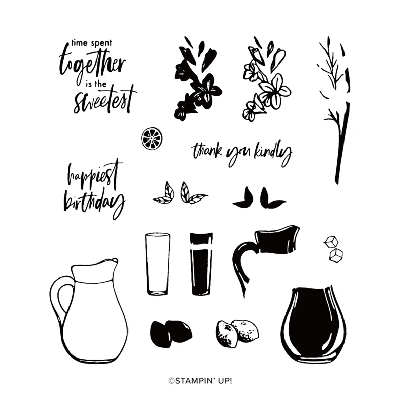 

Time Spent Together Kettle Latest 2023-2024 Annual Catalog Cutting Dies Clear Stamp Scrapbooking Frame Card Craft