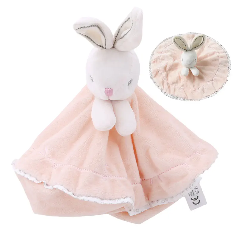 

Детские игрушки для новорожденных, мягкое полотенце в виде кролика, мягкое полотенце для младенцев, развивающие плюшевые игрушки с мультяш...