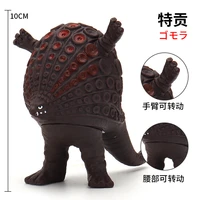 10cm small soft rubber monster takkong original action figures model furnishing articles childrens assembly puppets toys