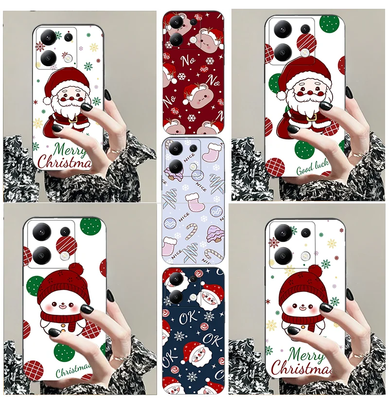 Для Redmi Note 11 T 8 13 4 г 5 7 Pro 10 S 9 Plus Max Lite Черный Мягкий чехол из ТПУ для телефона