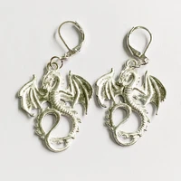 new fashion lady dragon pendant dragon earrings dragon gift dragon jewelry cool earrings dragon lover jewelry