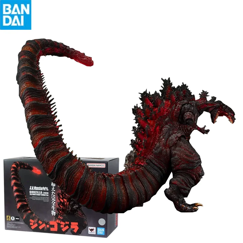 

Bandai S.h.mo nsterarts Godzilla (2016) 4-я форма ночной боевой Ver. Экшн-фигурка Коллекционная кукла игрушки модель настольные украшения