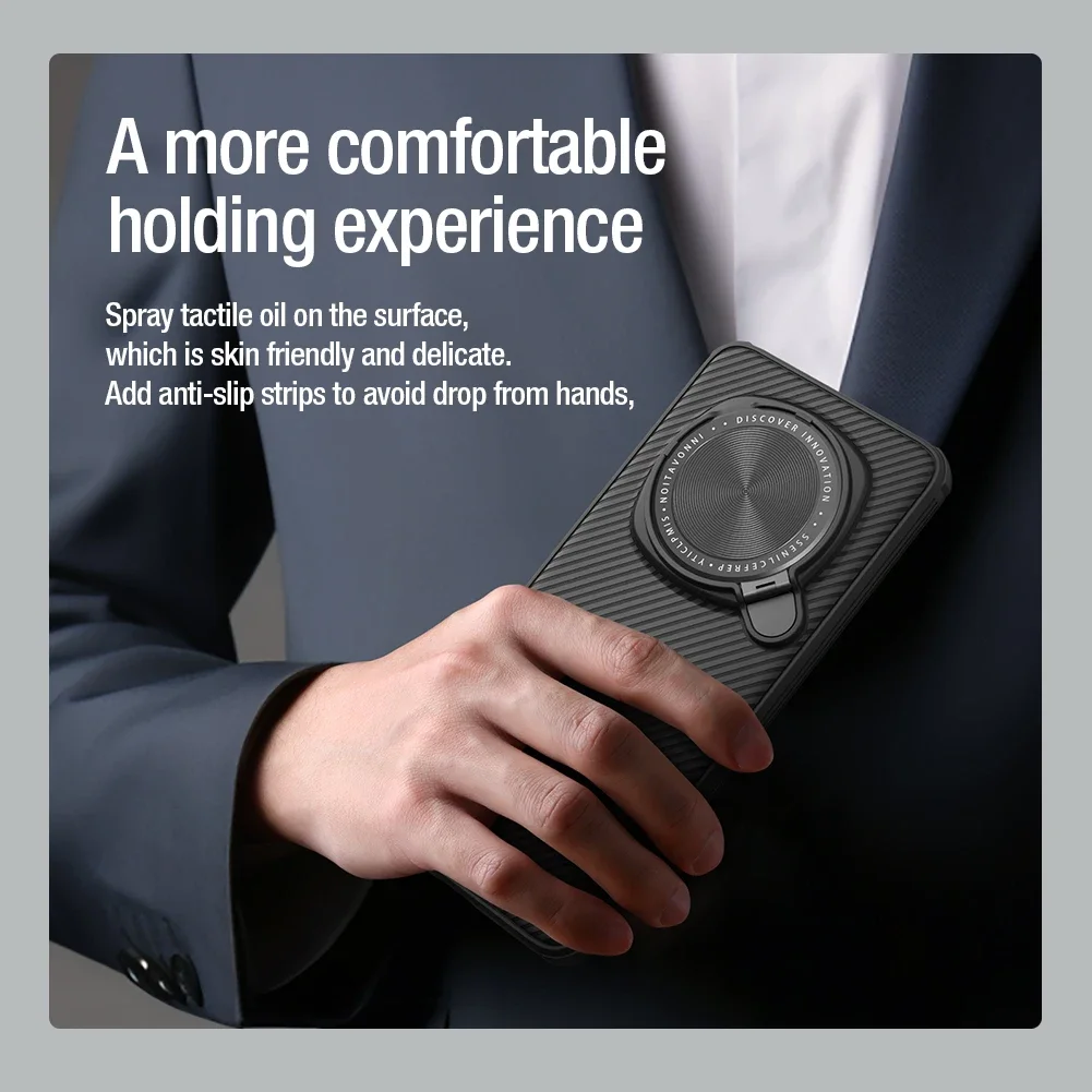 Чехол для Honor Magic 6 Pro Nillkin CamShield магнитный чехол со складной защитной подставкой