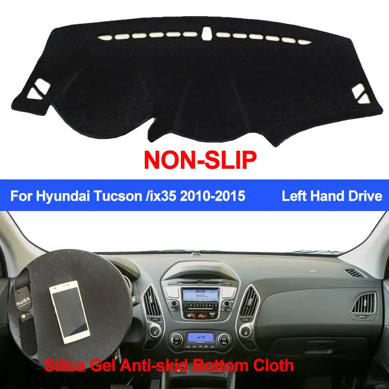 

Нескользящий коврик для приборной панели Hyundai Tucson / ix35 2010 - 2014 2015