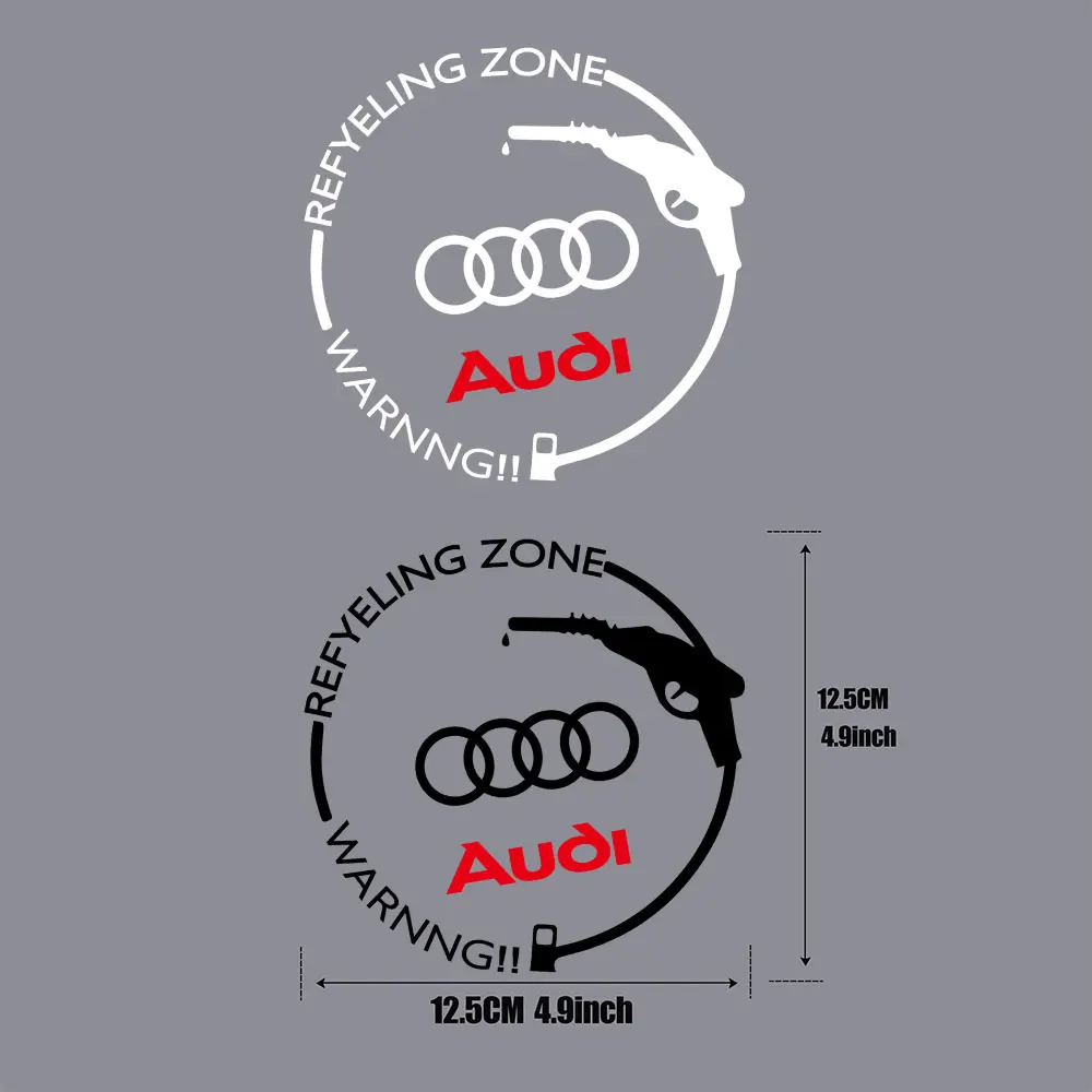 Наклейка внешняя для Audi A1 A2 A3 A4 A5 A6 A7 A8 Q1 Q2 Q3 Q4 Q5 Q6 Q7 Q8 TT RS3 RS7