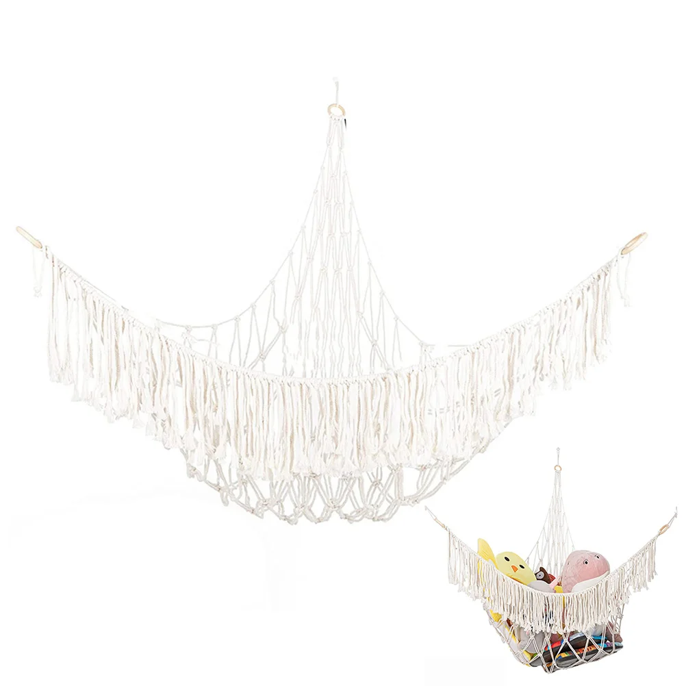 

Сетчатый гамак, угловой органайзер для хранения набивных мячиков, животных