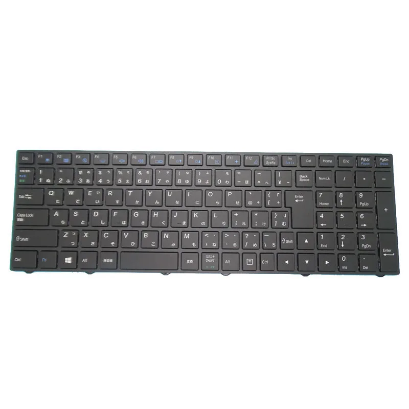 Клавиатура с подсветкой JP для CLEVO NB50TG NB50TH NB60TH NB50TL NB50TJ1 NB60TJ1 NB50TK1 NB55TK1 черной рамкой