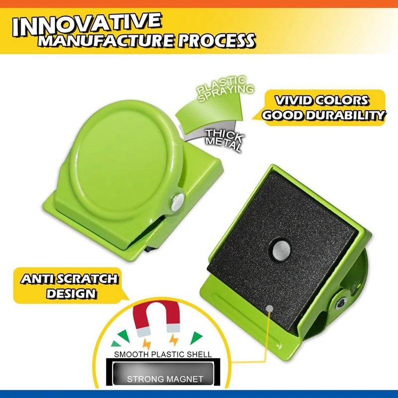 9 шт./упаковка магнитные зажимы для холодильника