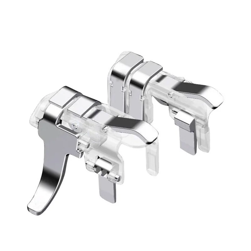 mobile pubg controller game gamepad joystick metal l1r1 free fire shooting key aim key button trigger for iphone x android phone free global shipping