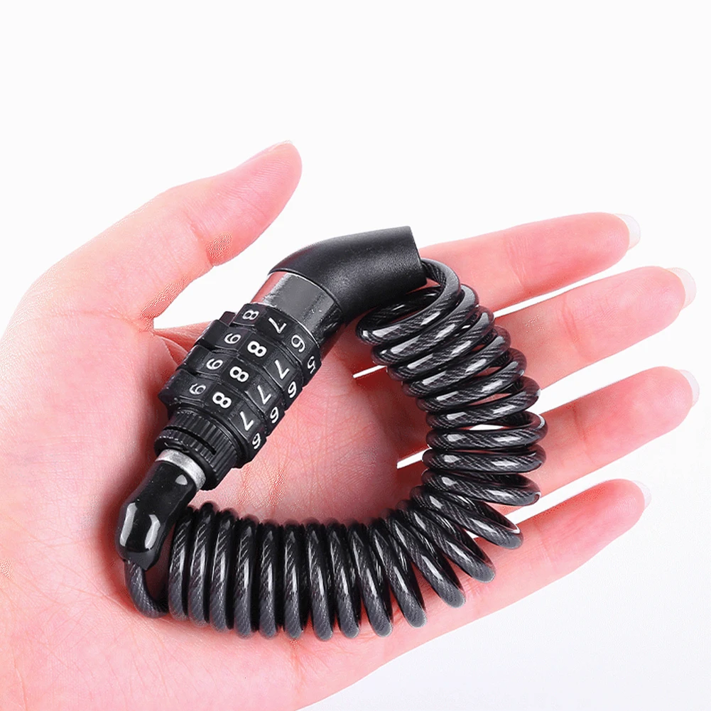 

Lock Bicycle Password Lock Anti-theft Mini Password Lock Cycling Security Helmet Lock Locks & Security Zinc Alloy
