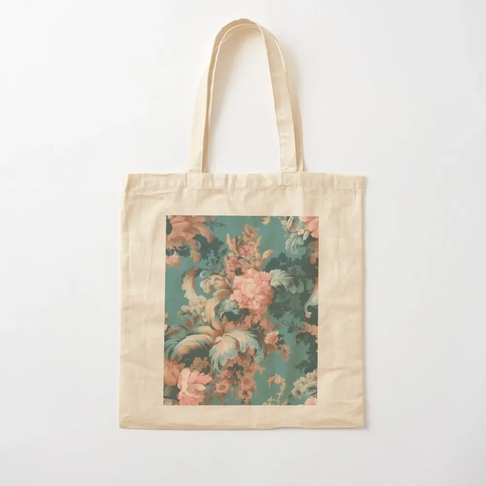 Snapdragon Garden - Honoré Fragonard Style Pattern Tote Bag женская парусиновая сумка-тоут сумка для