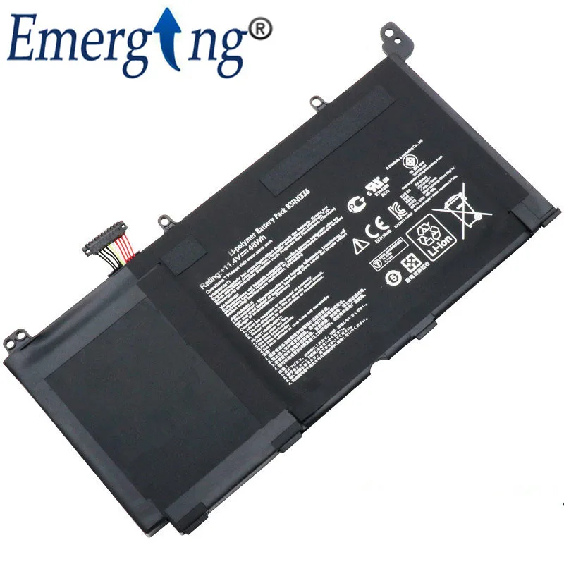 11 4 в 48 Вт/ч B31N1336 Новая фотография телефон S551 V551L V551LA R553L K551LN