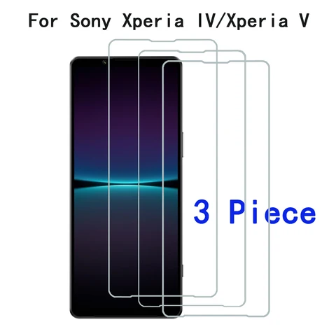 Защитная пленка для Sony Xperia 1 IV, полноэкранное покрытие для Sony Xperia 1 V, прозрачная пленка из закаленного стекла 2.5D edge 9H Hard