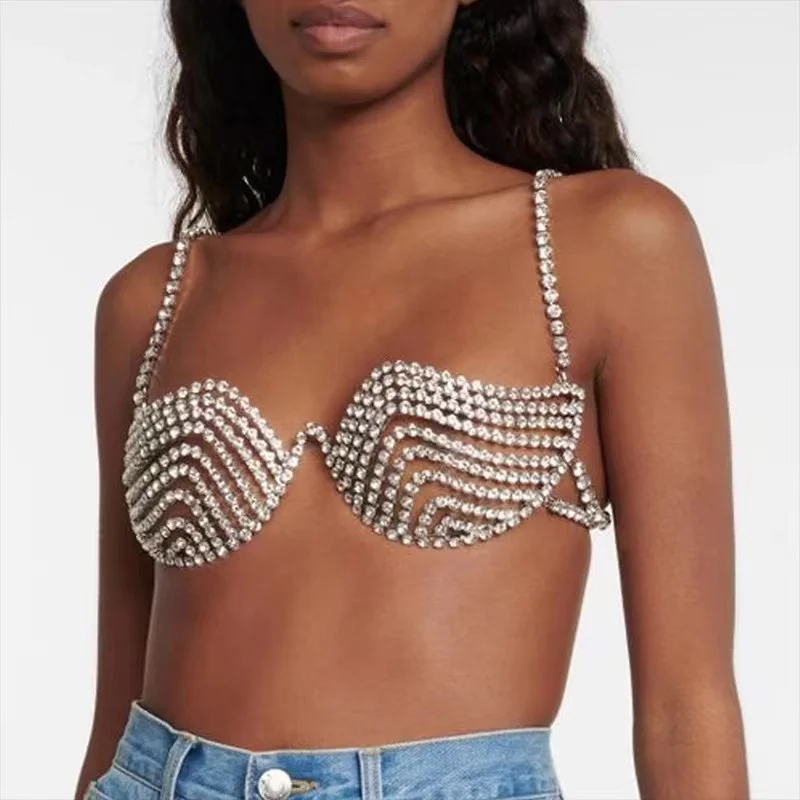 

Женский Уникальный полукруговой сексуальный бикини, топ, нагрудный кронштейн, Обложка, бюстгальтер, подходит для женщин, модное нижнее бель...