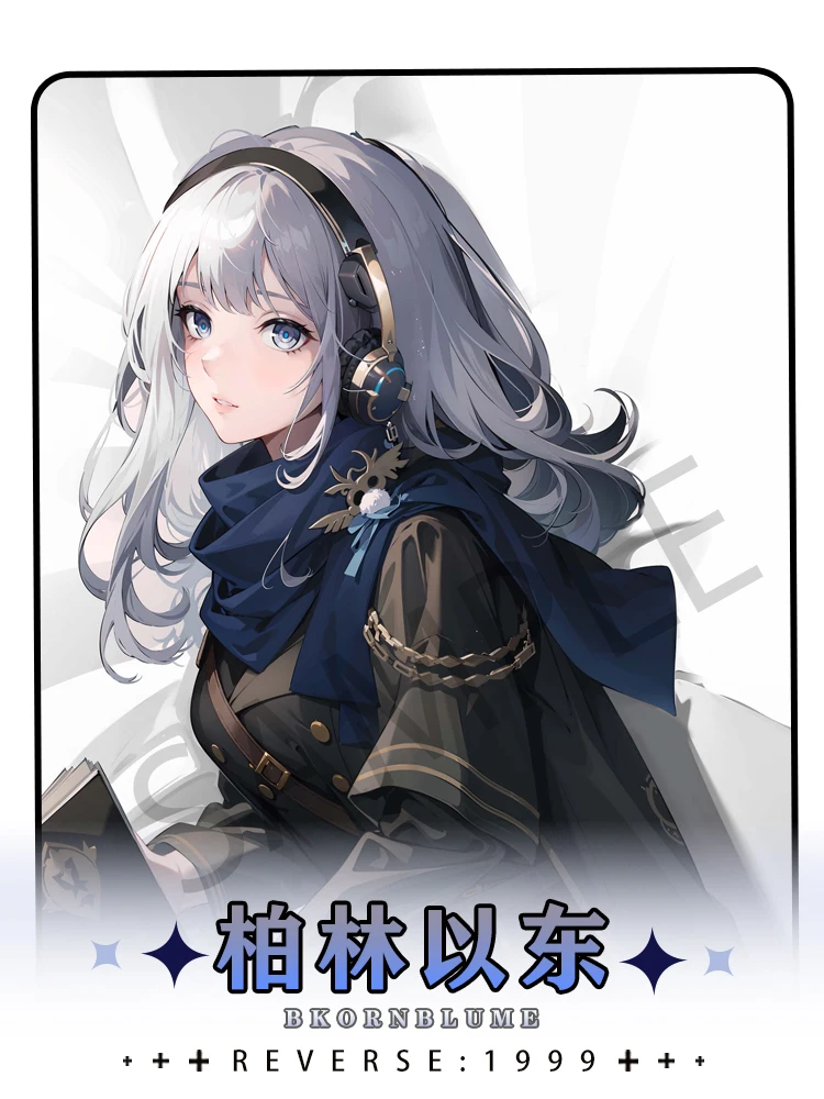 Игровой аниме Bkornblume Reverse:1999 подушка для обнимания дакимакура двусторонняя