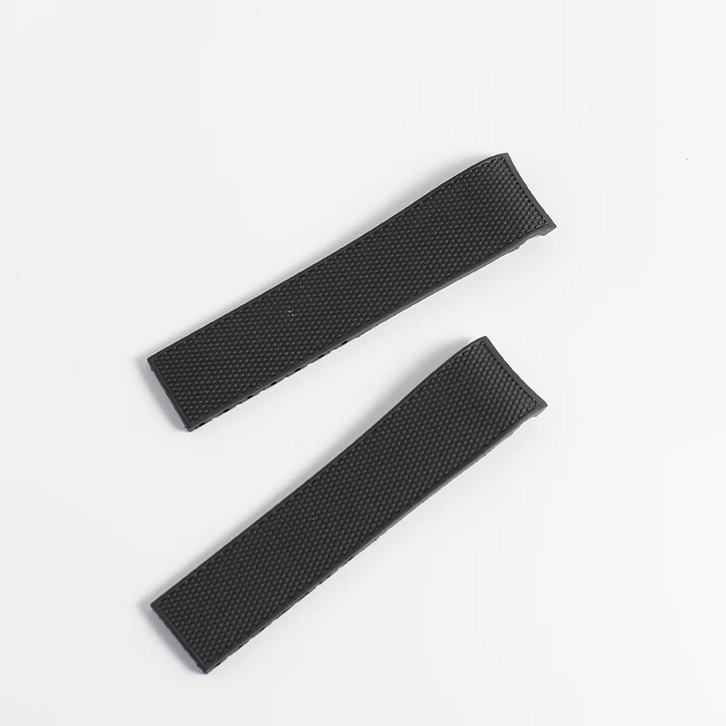 21mm Rubber Silicone Watchband Strap For Longines Conquest Waterproof Diver