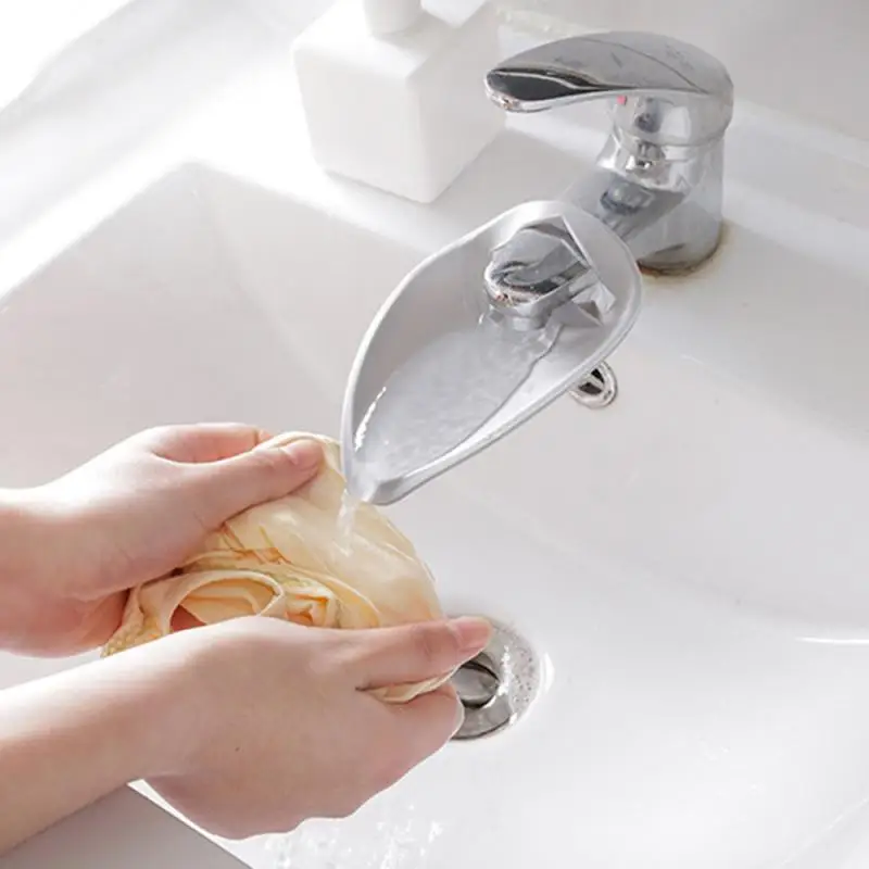 

Water-saving Extension Lovely Faucets Water Nozzle Guide Vane Faucet Extender Tap Filter Children Rubber Kitchen Bathroom Tools