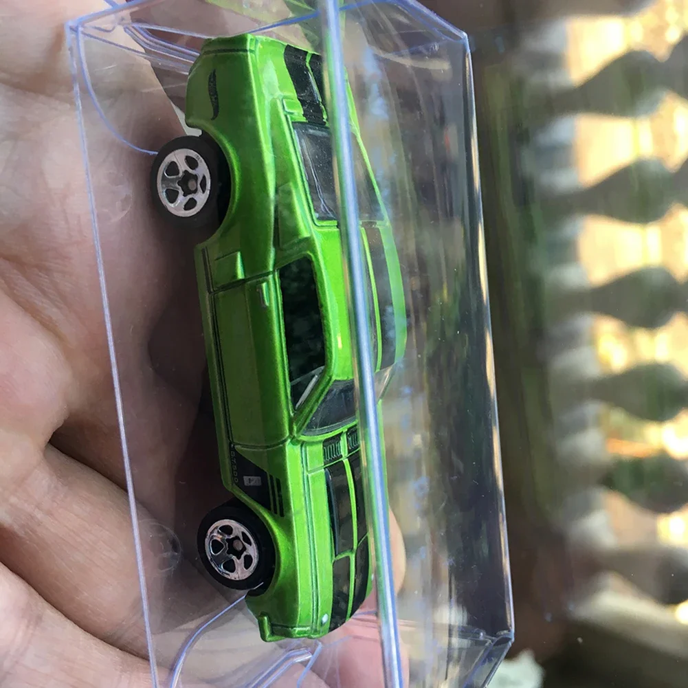 10 шт. коробка для хранения предметов коллекционирования 41x43x82 мм прозрачная ПВХ