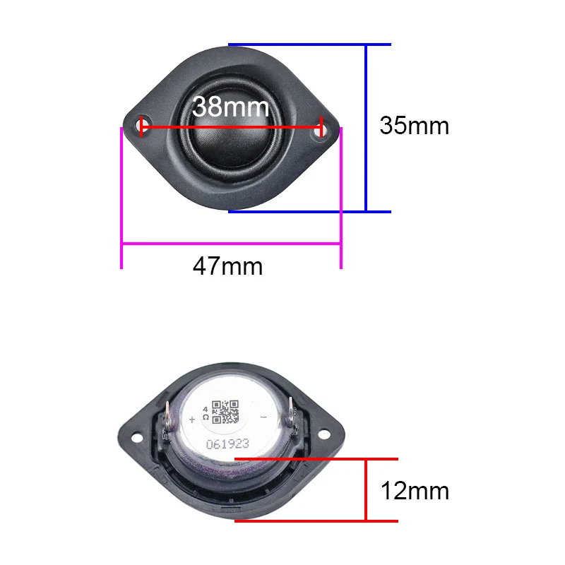 Фото GHXAMP для JBL Flip 6 Generation, твитер с шелковой мембраной, 4 Ом, 10 Вт, неодимовый динамик, 1 пара №4