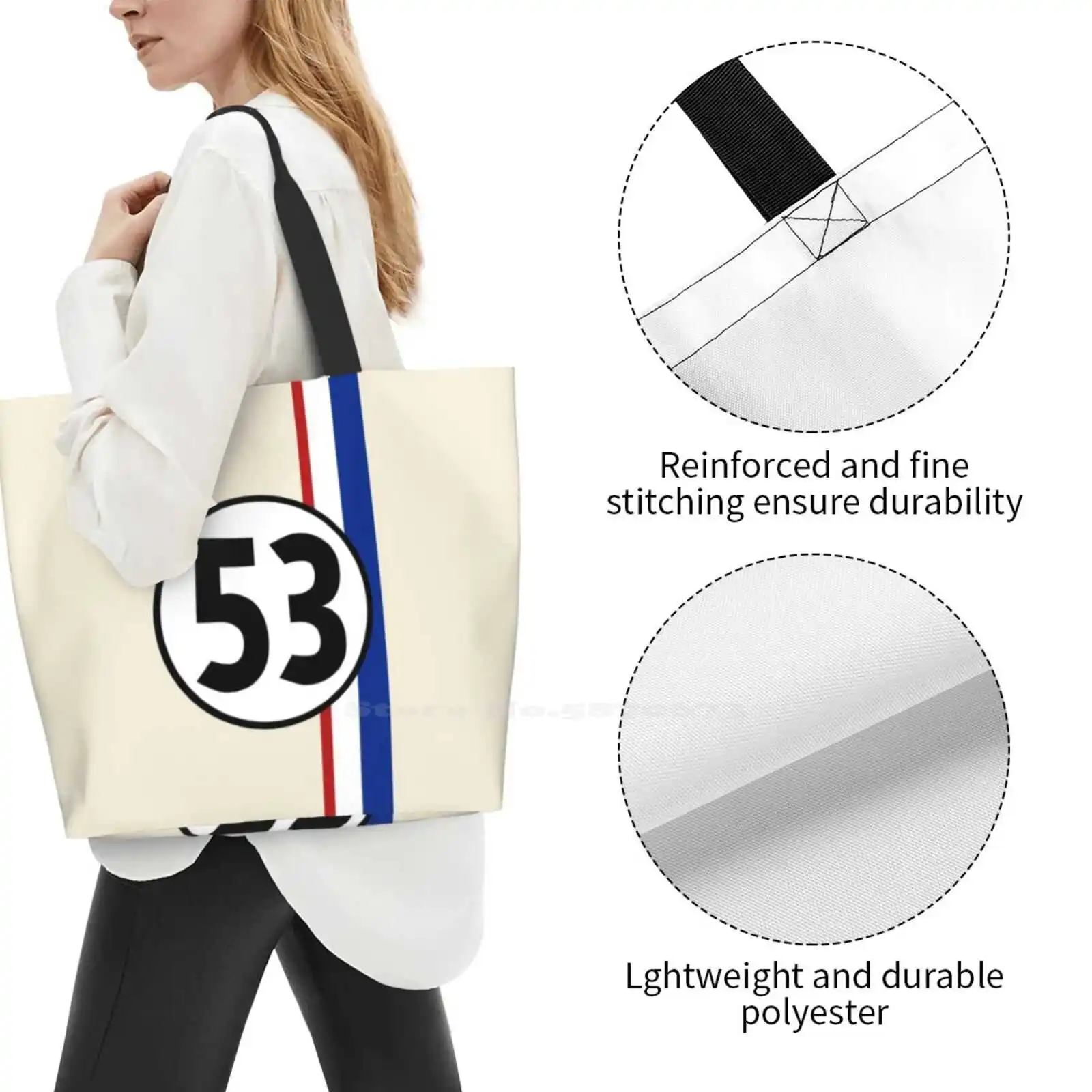 Сумки для покупок с надписью Love Bug